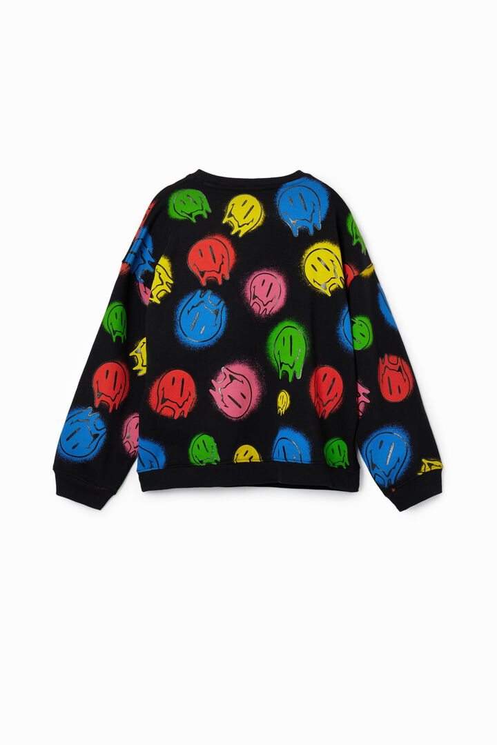 Sudadera oversize Smiley Originals ® | Desigual