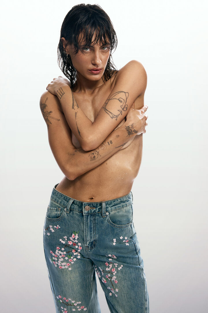Floral jeans | Desigual