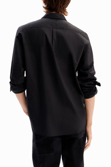 Camisa básica detalles contraste | Desigual