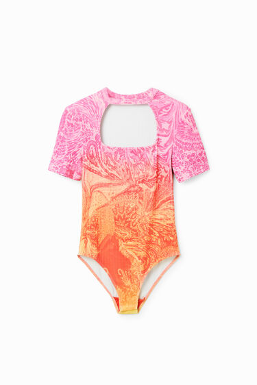 Body tissu côtelé découpe M. Christian Lacroix | Desigual