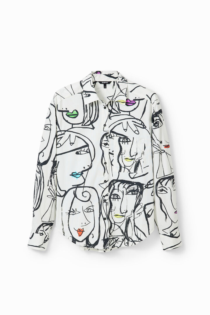 Arty faces shirt | Desigual