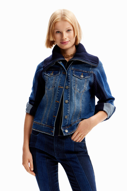 Chaqueta vaquera híbrida