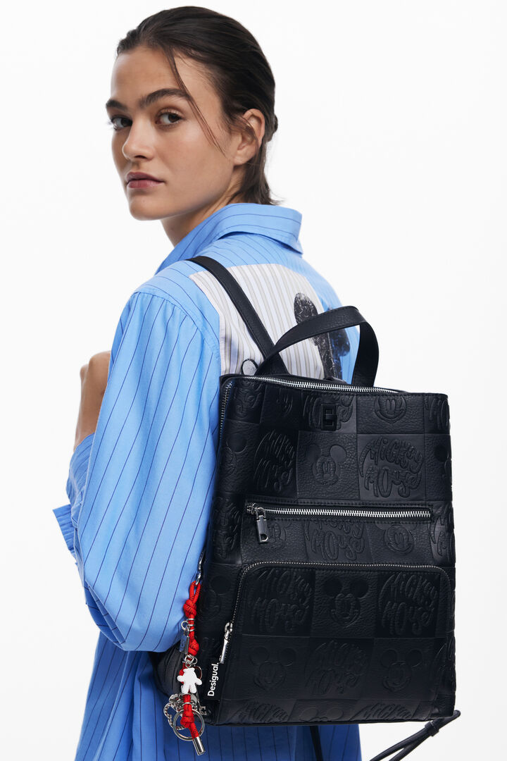 Medium Mickey™ convertible backpack | Desigual