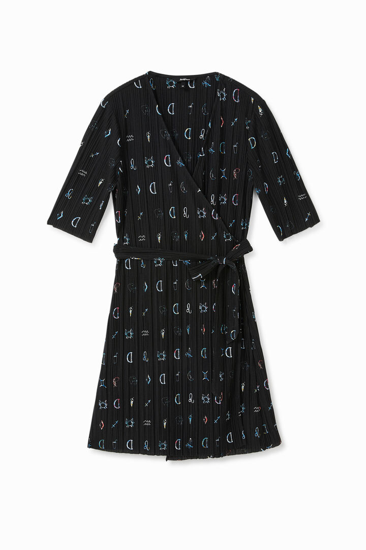 Pleated short dress | Desigual