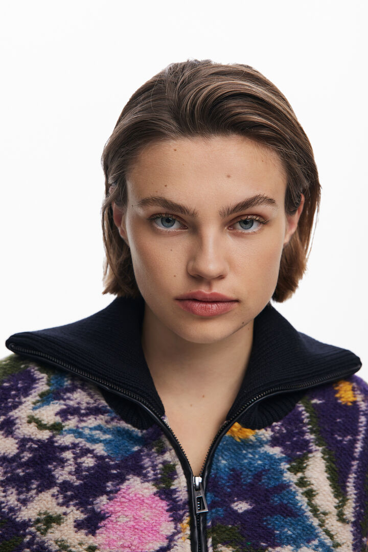 Melierte Bomberjacke | Desigual