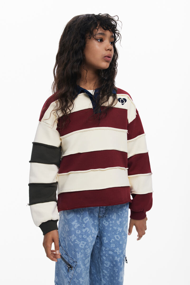 POLO W PASKI Z DŁUGIM RĘKAWEM | Desigual
