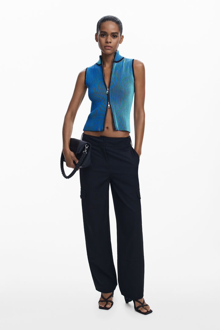 Pantaloni cargo sartoriali