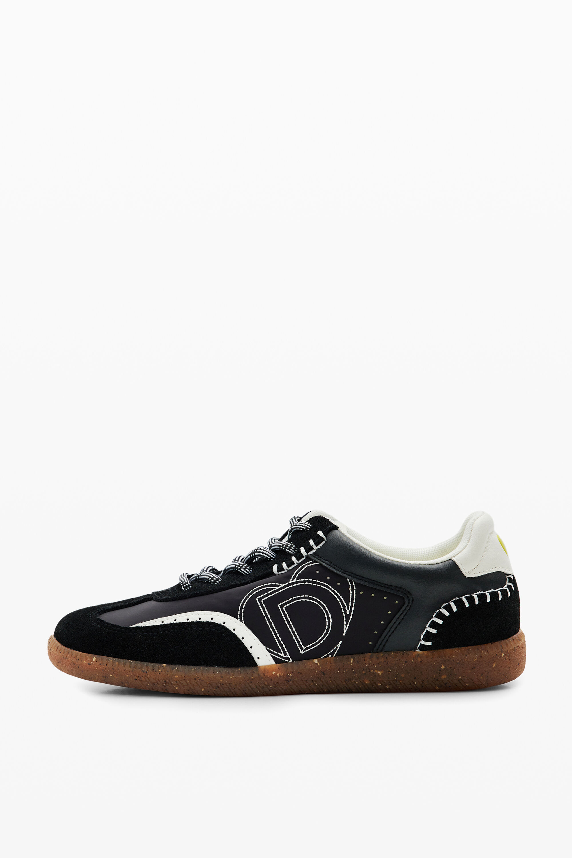 Zapatillas retro serraje
