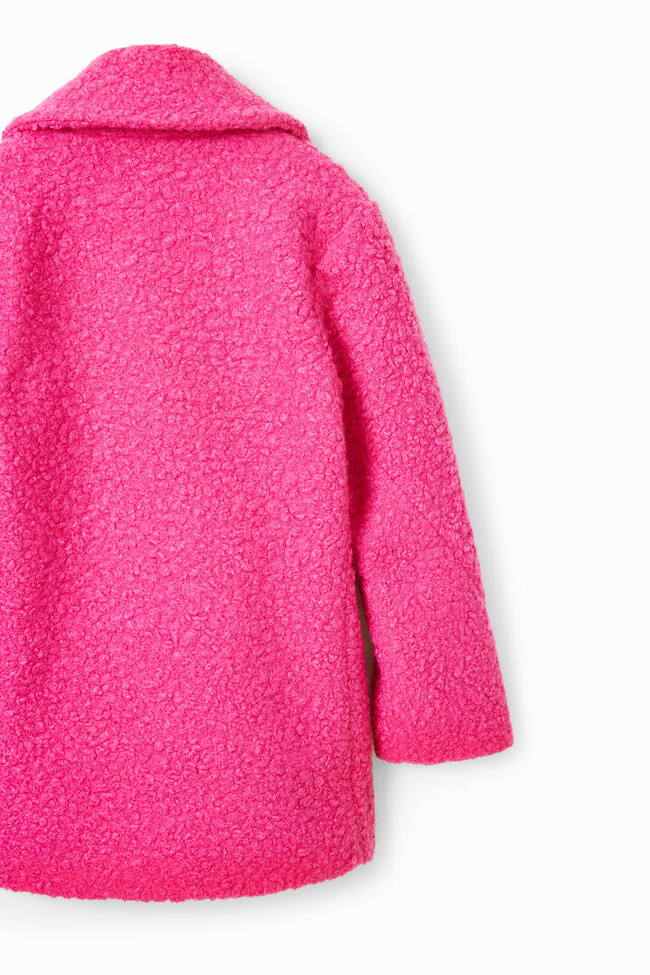 Manteau croisé bouclé | Desigual