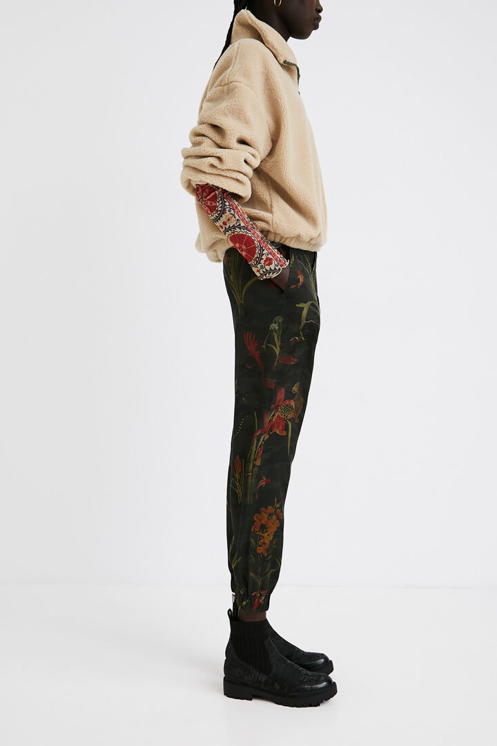 Jogginghose aus Tencel mit Aufdruck | Desigual