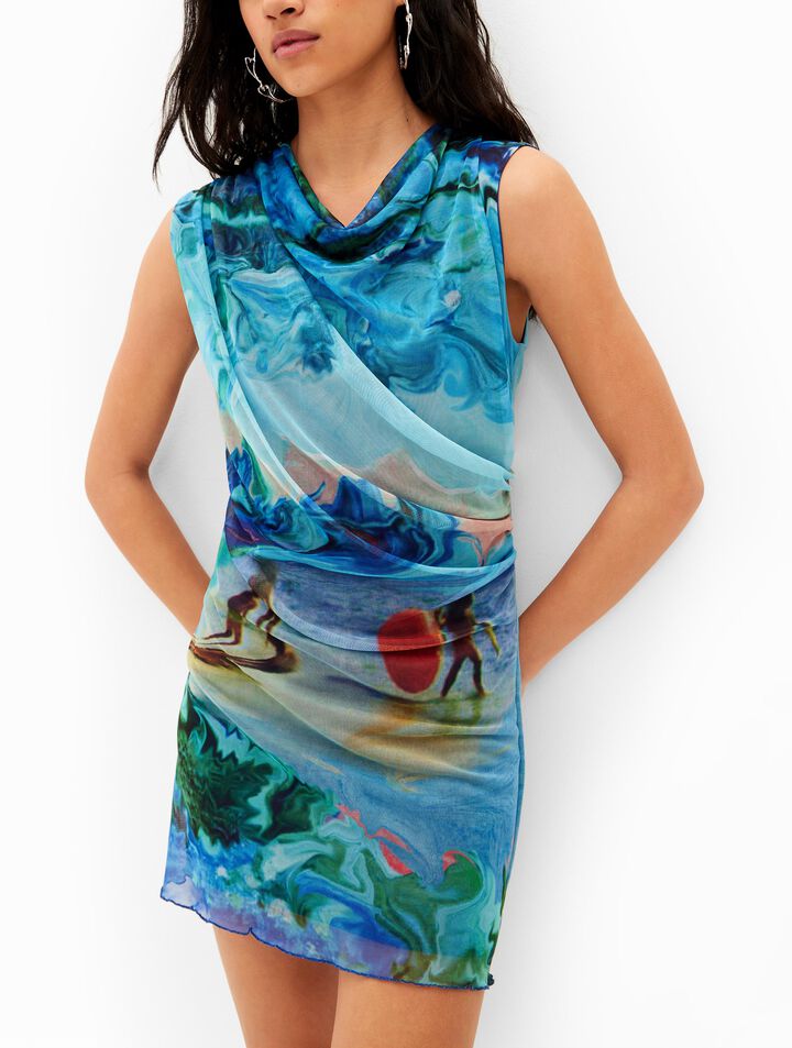 M. Christian Lacroix tulle mini dress | Desigual
