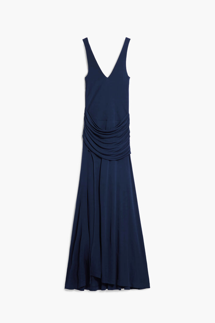 Long dress with slit | Desigual