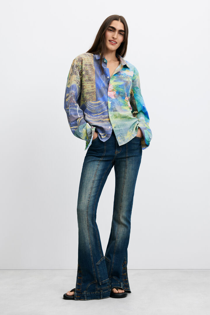 Paisley Print Shirt
