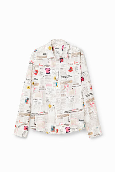 Camisa màniga llarga diari | Desigual