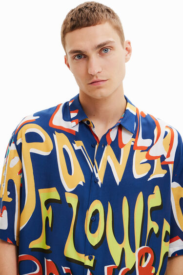 Flower power resort shirt | Desigual