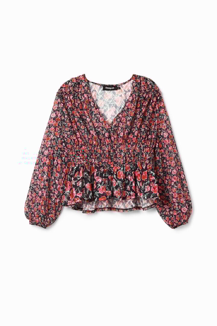 Blusa plumeti flores | Desigual