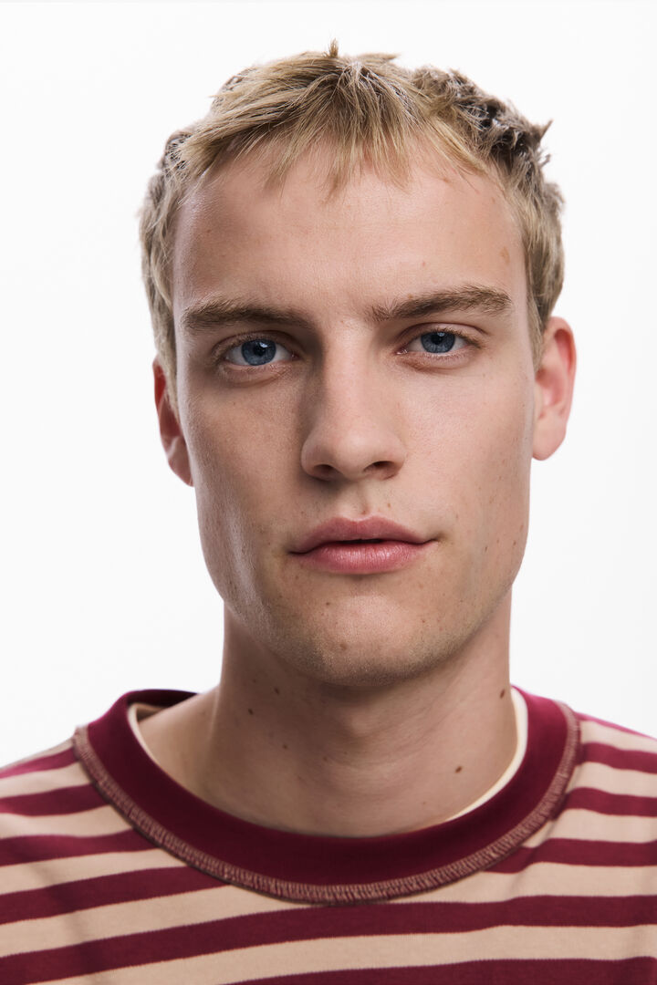 Grunge striped T-shirt | Desigual