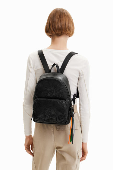 Small embroidered backpack | Desigual