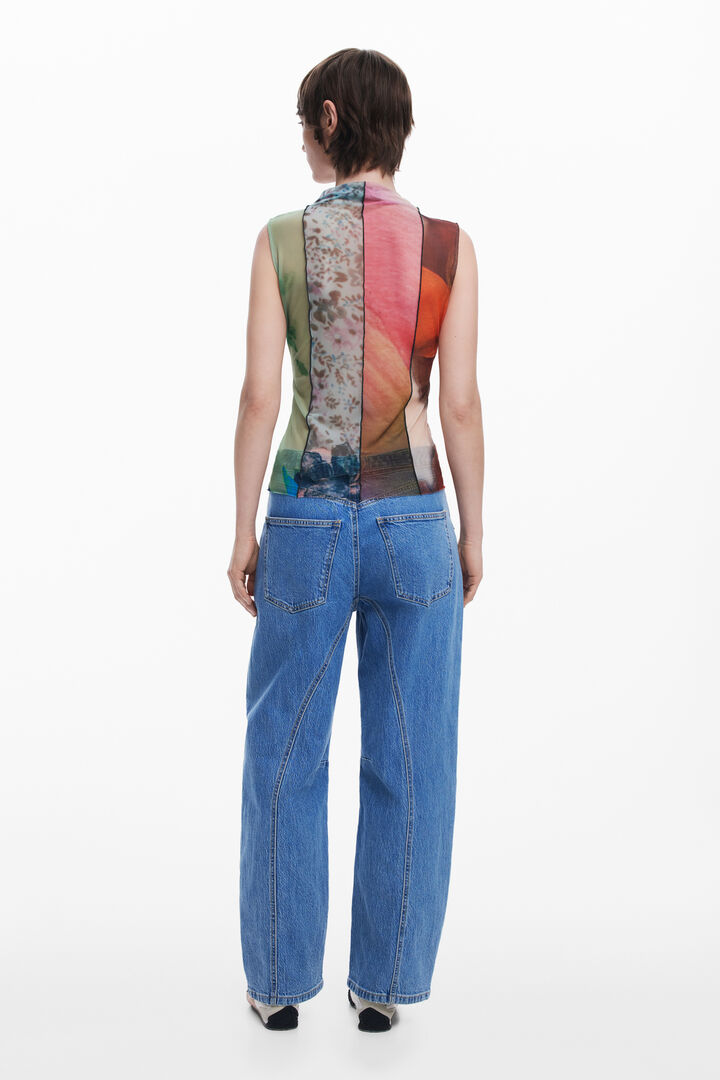 Arty print T-shirt | Desigual