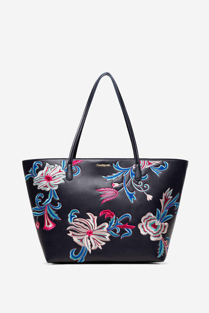 Sac fourre-tout à fleurs Capri Zipper | Desigual