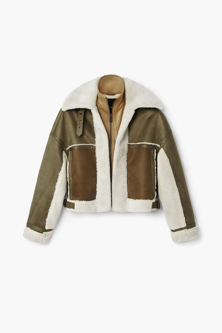 Shearling biker jacket | Desigual