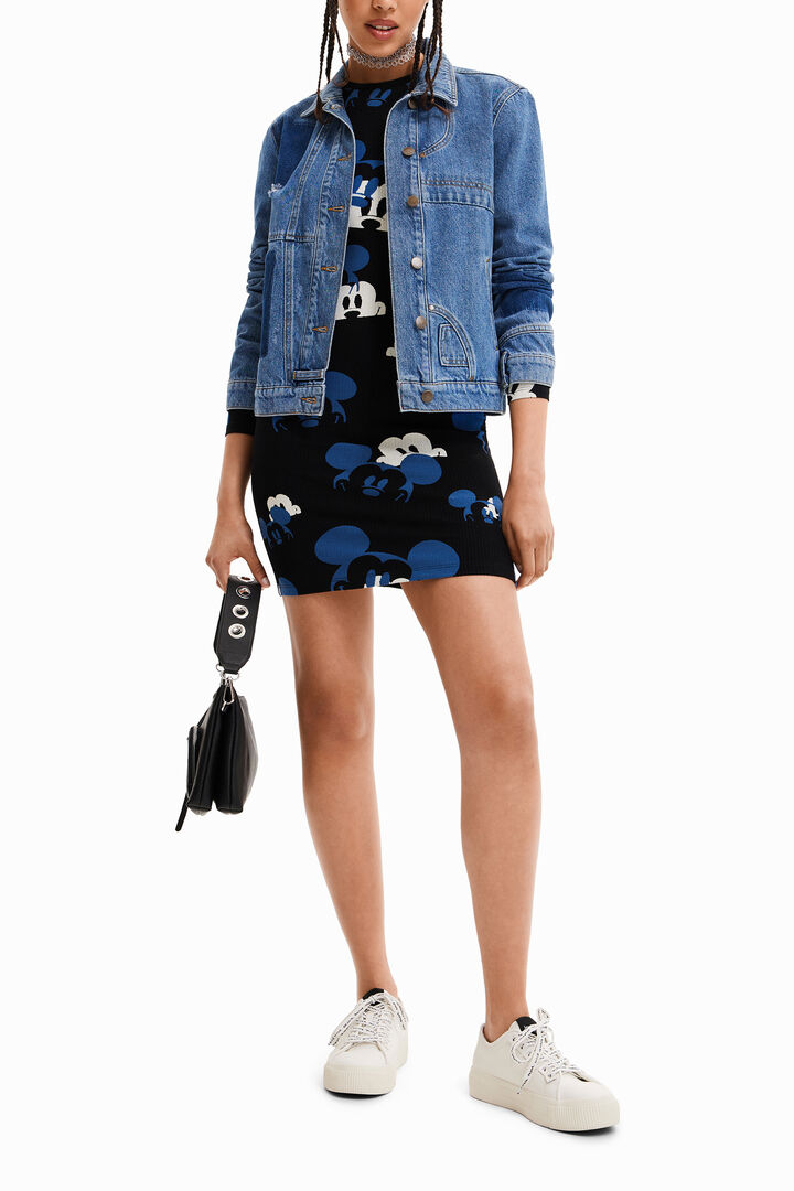 Vestido corto Mickey Mouse | Desigual