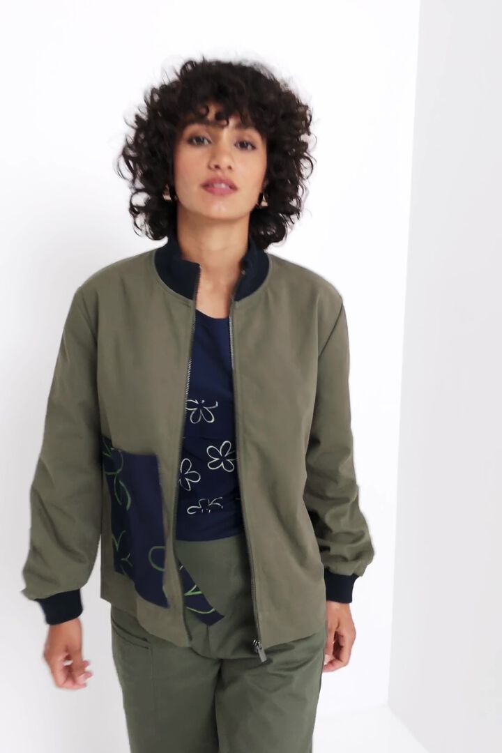 Short jacket zipper | Desigual