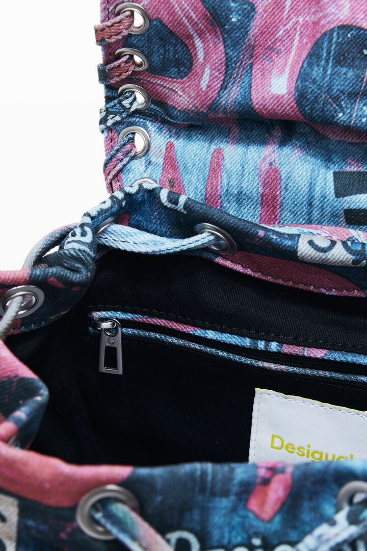 Petit sac à dos graffiti chat | Desigual
