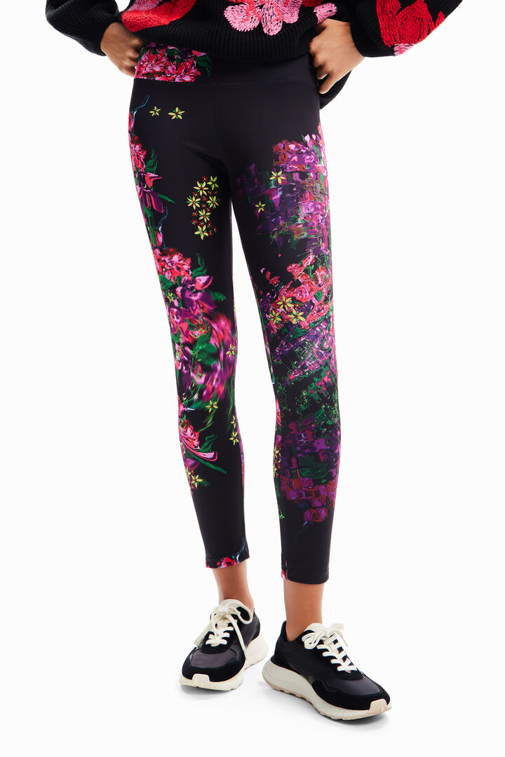 Floral sport leggings | Desigual