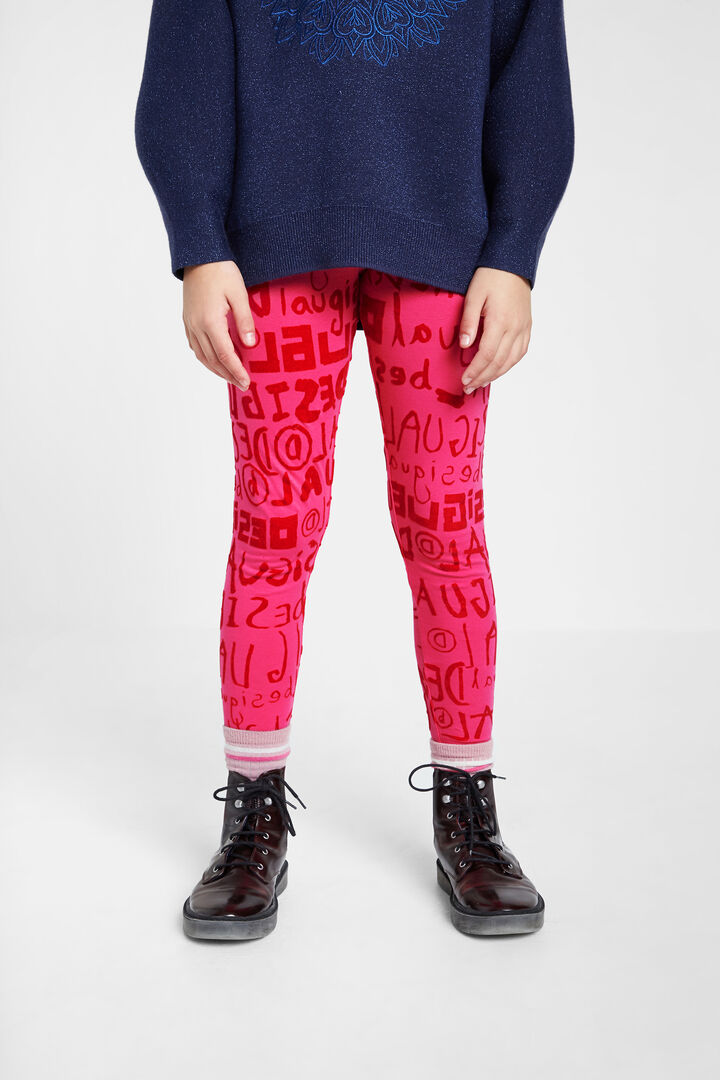 Leggings logotip cintura elàstica | Desigual