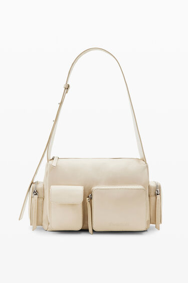 Sac moyen cuir poches | Desigual