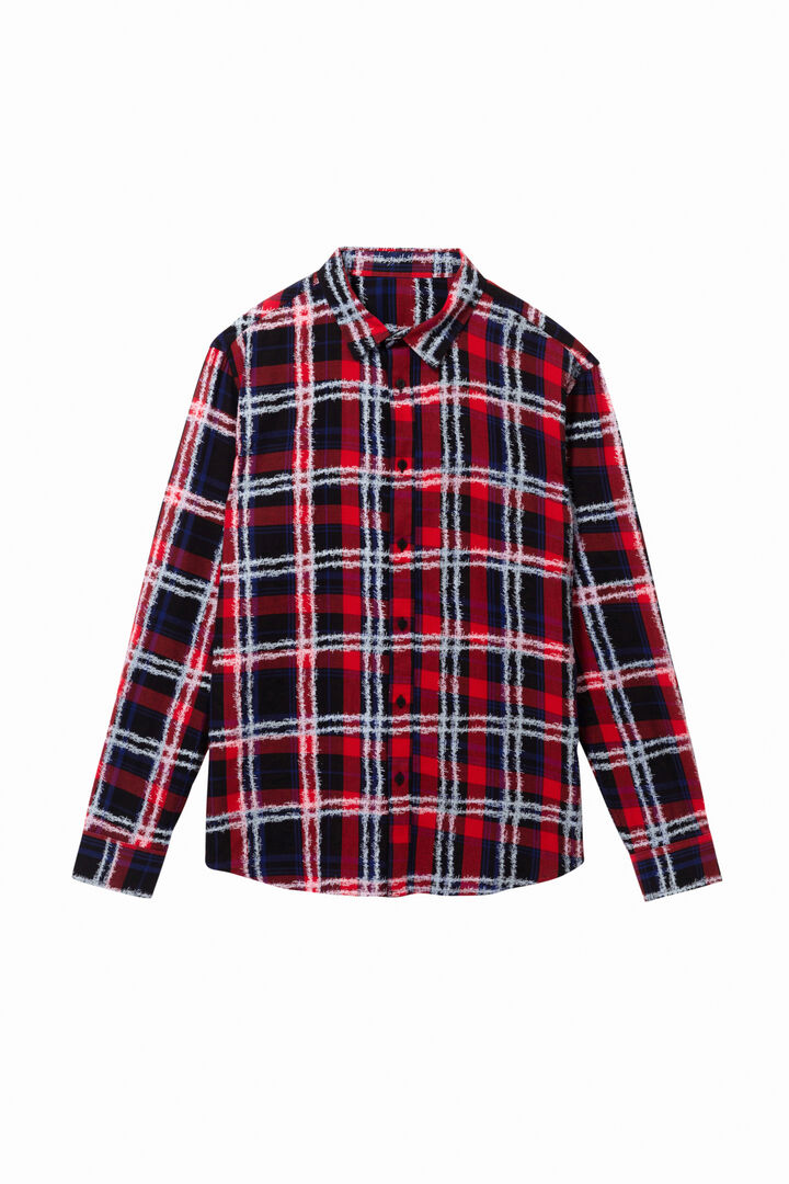 Langärmeliges Karohemd im Regular Fit | Desigual