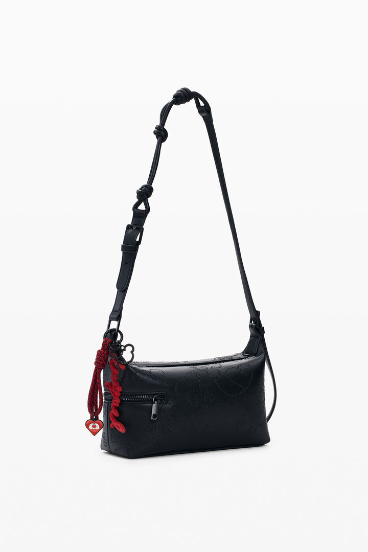 Medium bag with Mickey Mouse&trade; appliqu&eacute;s | Desigual
