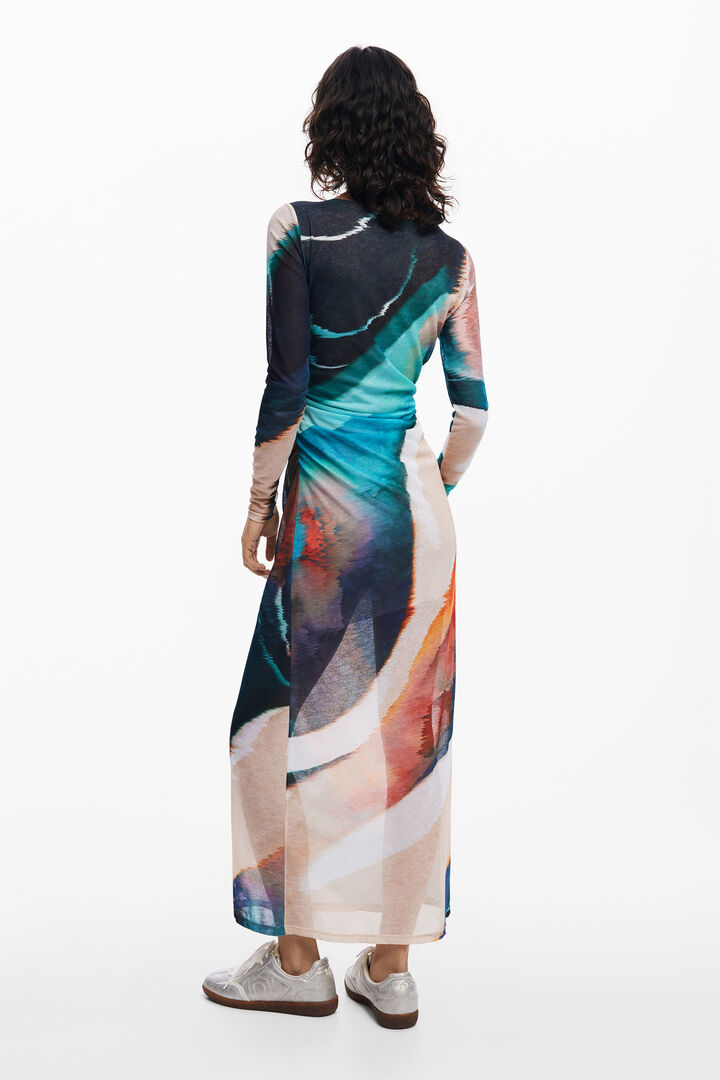 Robe longue à volants | Desigual