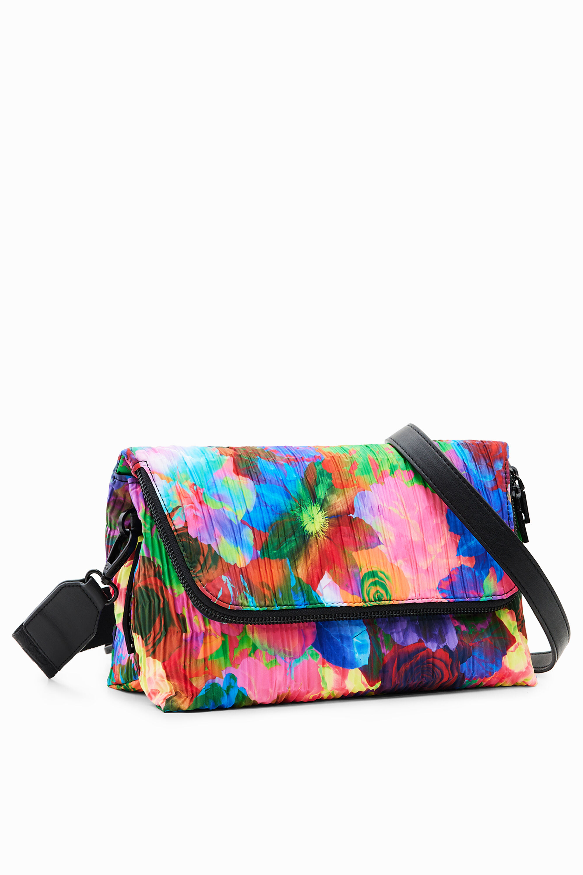 Bandolera mediana flores de mujer I Desigual