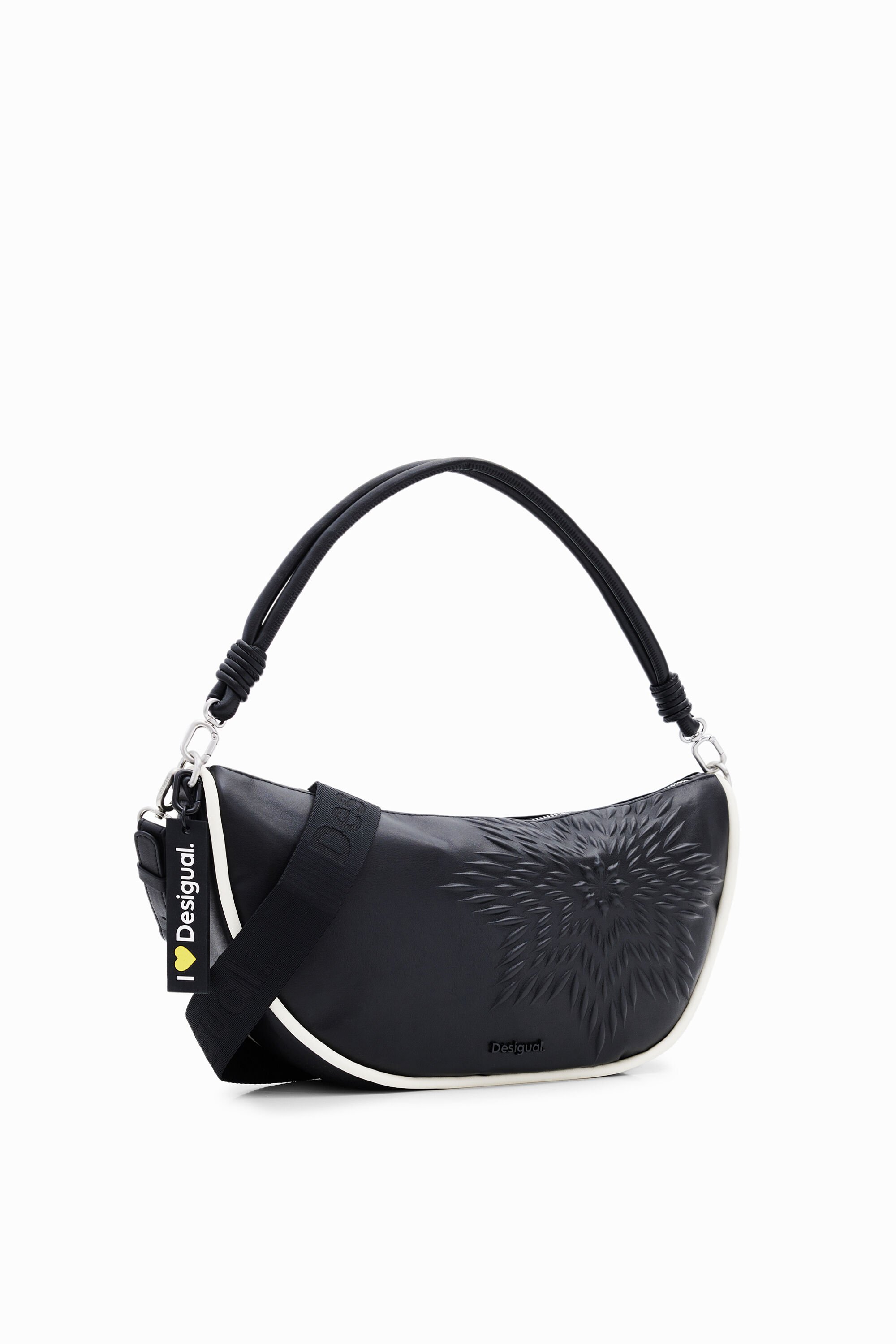 Desigual schwarz weiß tasche