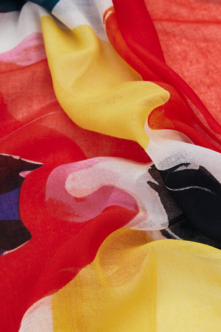 Arty floral scarf | Desigual
