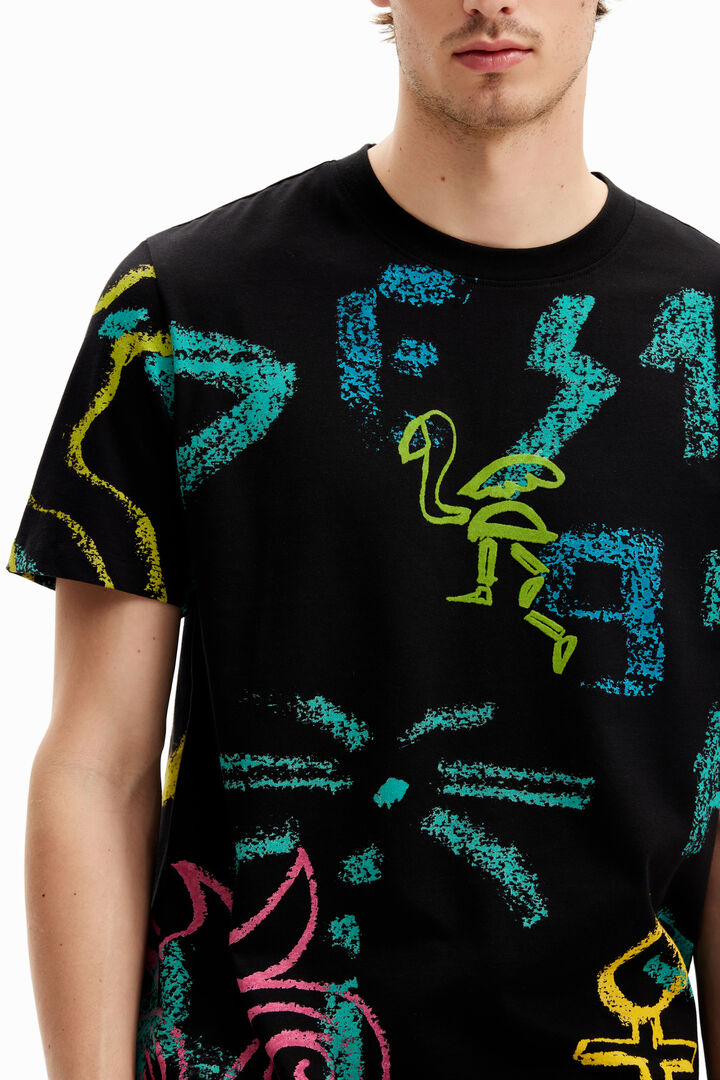 Illustrated T-shirt | Desigual