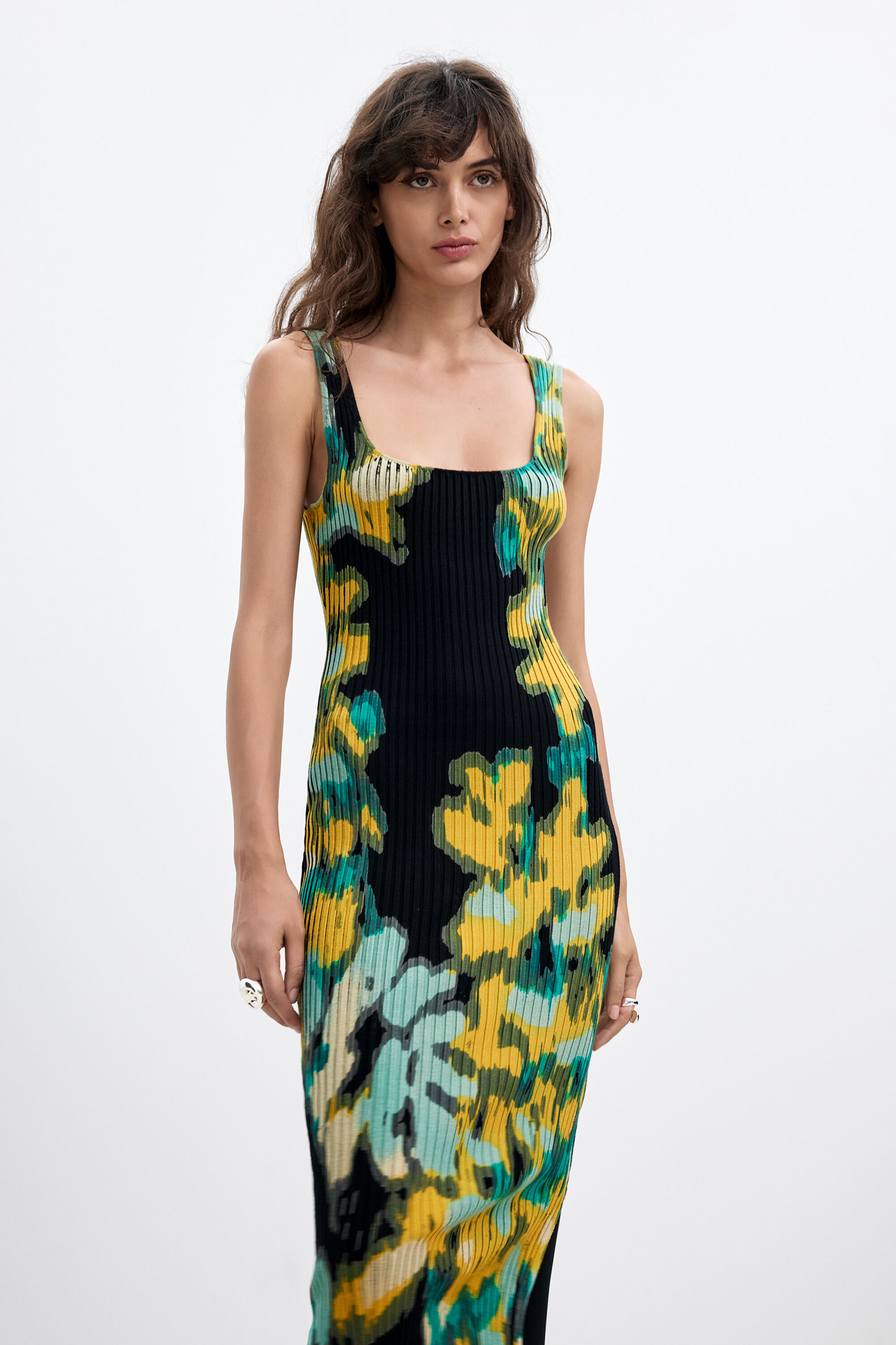 ロングワンピース 2 イン 1 M.C. Lacroix 黒 女性用 I Desigual.com
