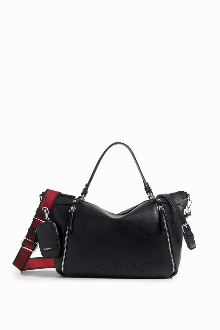 Velika logo enobarvna torba | Desigual