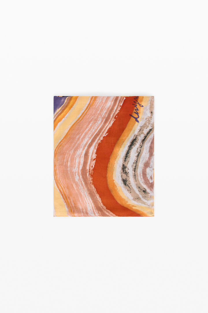 Foulard rectangulaire imprim&eacute;