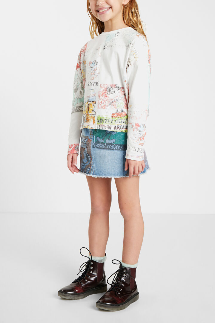 Long sleeve Mickey Mouse T-shirt | Desigual