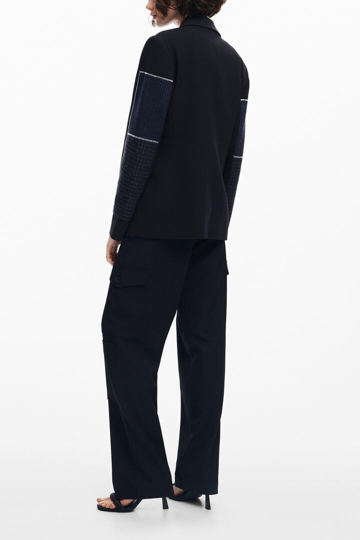 Combined patchwork blazer | Desigual