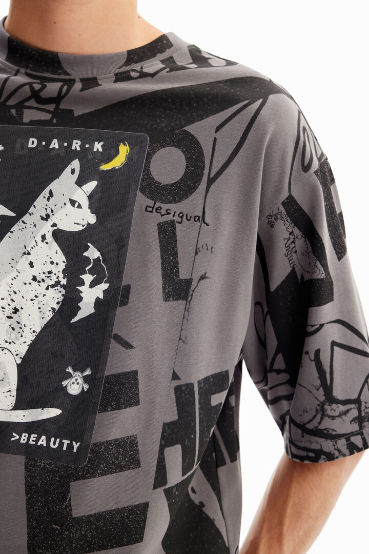 Cat letters T-shirt | Desigual