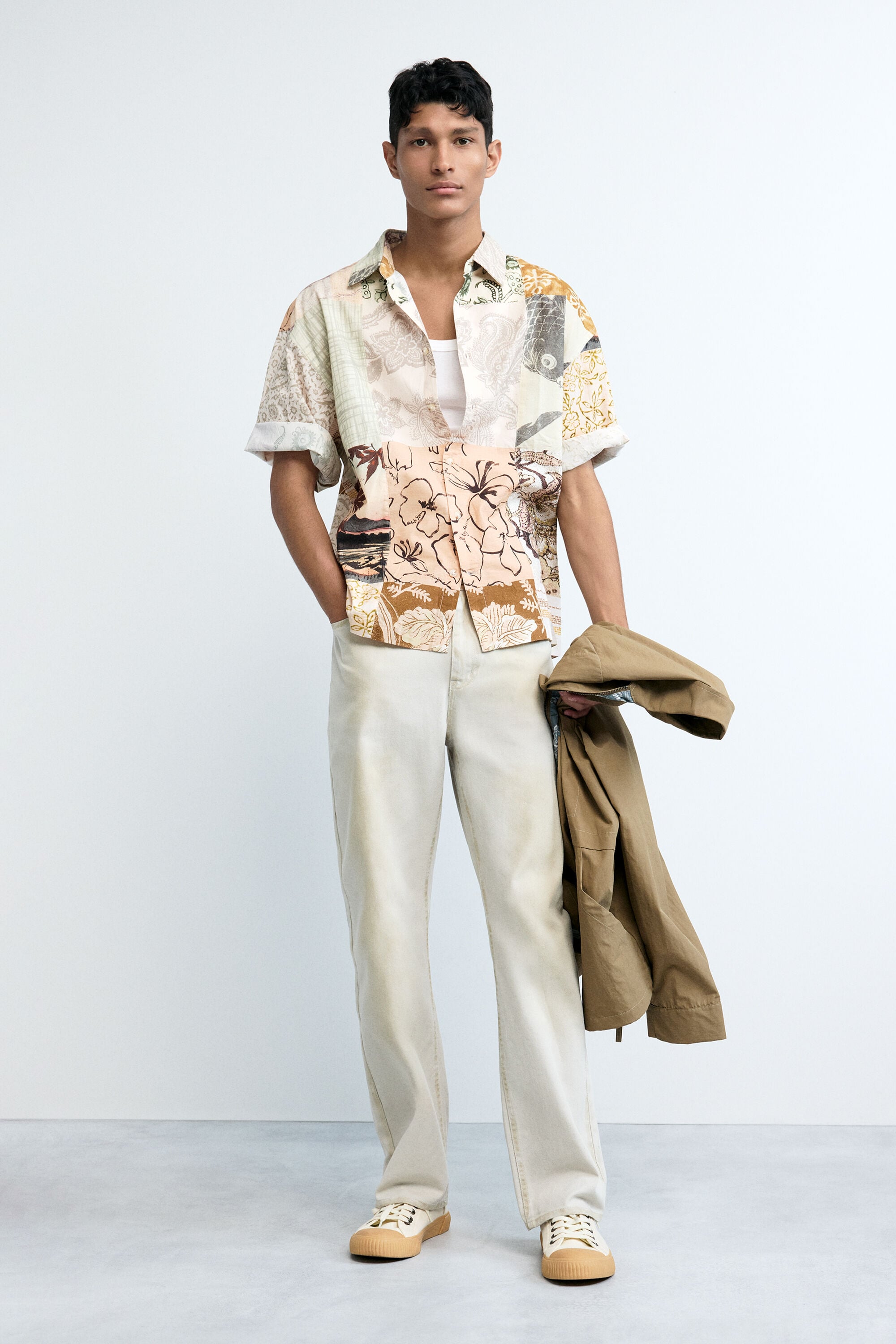  Camicia Patch Orientale 