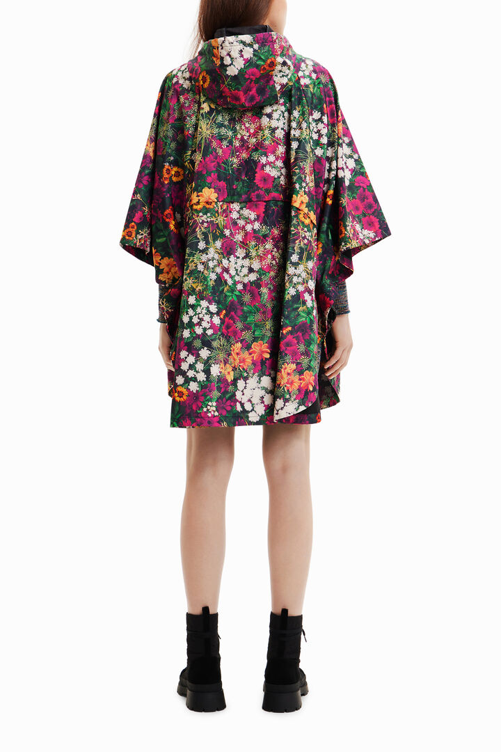 Mini floral raincoat | Desigual