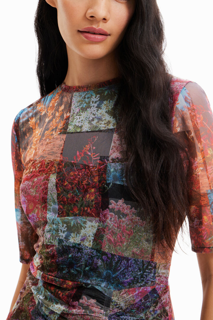 Vestido corto bosque | Desigual