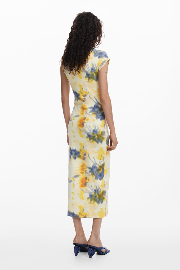 Floral tube dress | Desigual