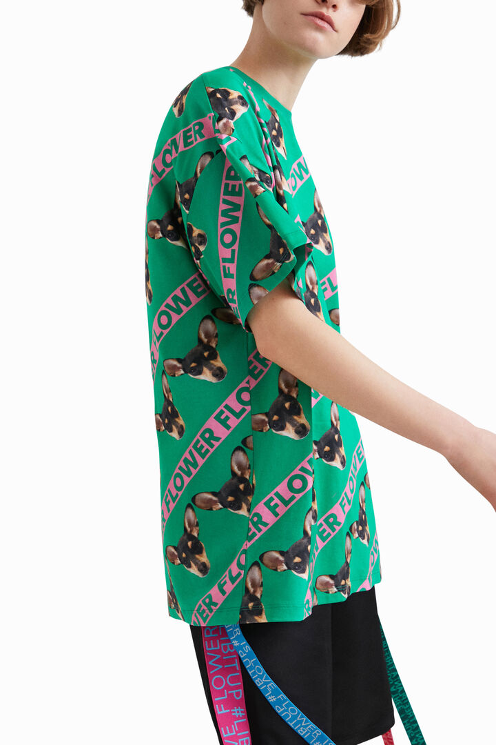 Camiseta oversize unisex Johnson Hartig | Desigual