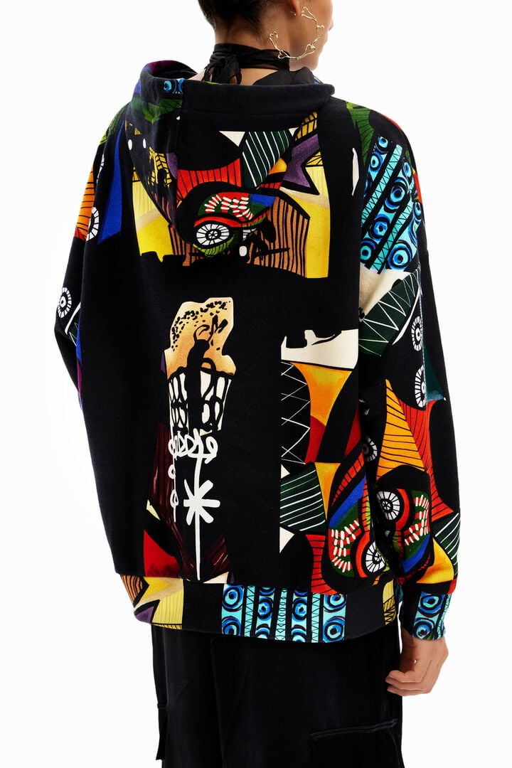 M. Christian Lacroix arty hoodie | Desigual